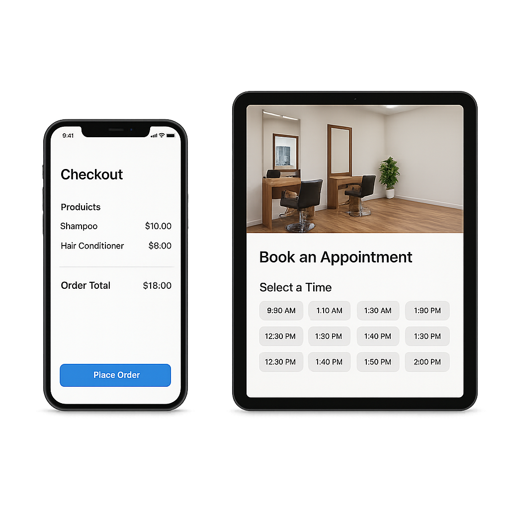 Online sales systems
